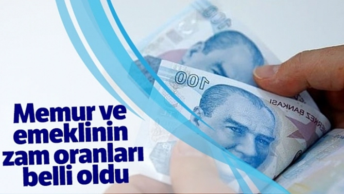 Maaş Zam Oranları Belli Oldu!