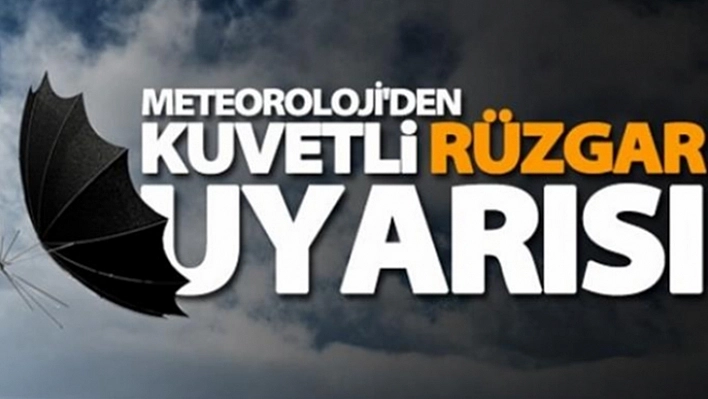 Meteoroloji Uyardı!