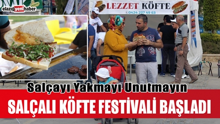 Salçalı Köfte Festivali Başladı