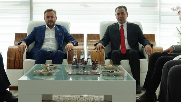 Çalışkan Başkan, Türkmen Bakanı Ağırladı