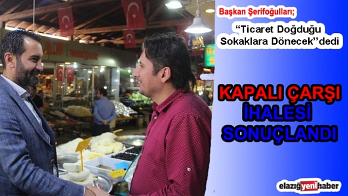 Kapalı Çarşı Restore Edilecek