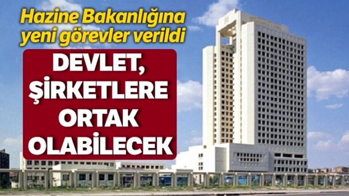 Devlet, Şirketlere Ortak Olabilecek!