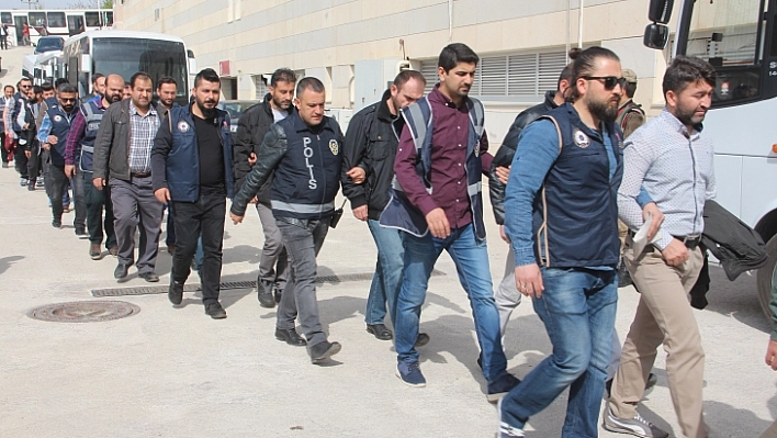 FETÖ'cü 31 şüpheli Adliyeye Sevk Edildi