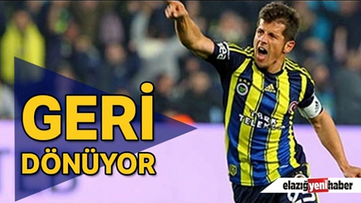 Emre Belözoğlu Geri Dönüyor