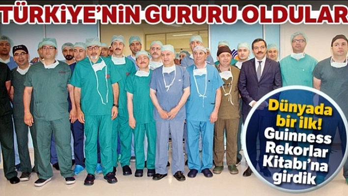 Malatyalı Doktorlar, Guinness Rekorlar Kitabına Girdiler!