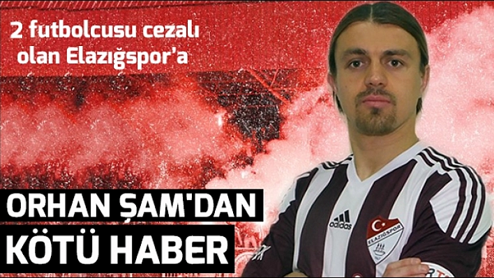 Elazığsporlu Oyuncudan Kötü Haber