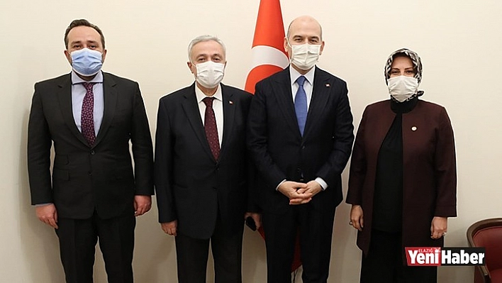 Elazığ Heyeti Bakan Soylu İle Bir Araya Geldi!