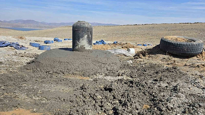 Elazığ'ın köylerinde sondaj çalışmaları sürüyor