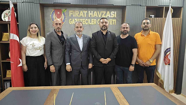 Başkan Alan'dan Basın Ziyaretleri