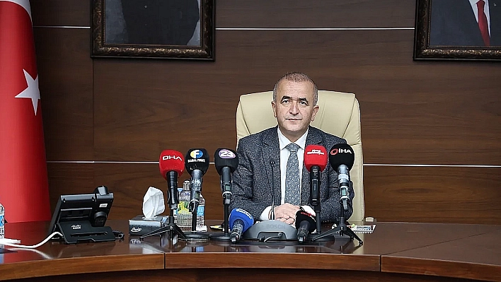 Elazığ Valisi Kurumları Uyardı!