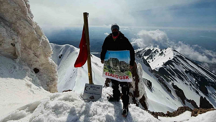 Elazığlı Sporcu, Erciyes Zirvesinde!