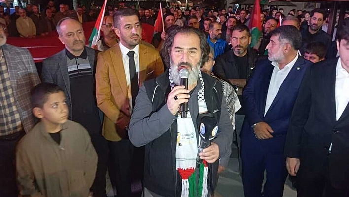 Elazığlılar Gazze İçin Toplandı