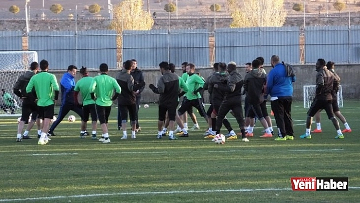 Elazığspor'da, Kırklarelispor Maçı Hazırlıkları Başladı