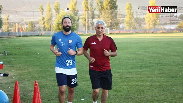 Elazığspor'un 39 yaşındaki kaptanı Yiğitcan, yıllara meydan okuyor