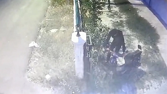 Elazığ'da Motosiklet Hırsızlığı