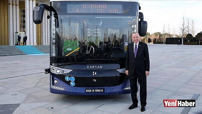Elektrikli Sürücüsüz Otobüs Test Edildi!