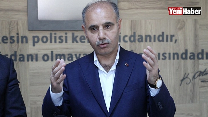 Emniyet Genel Müdürü Aktaş, Elazığ'da!