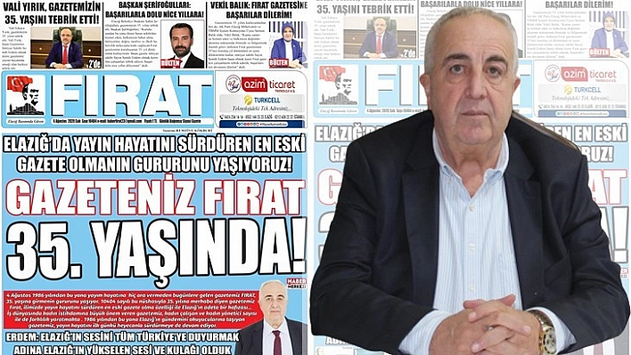Fırat Gazetesi 35 Yaşında