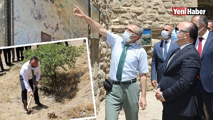 Harput'ta Kazı Sezonunu Vali Erkaya Yırık Başlattı