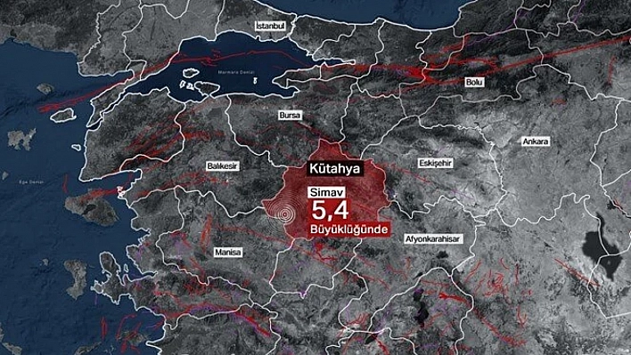 Kütahya'da Korkutan Depremler!