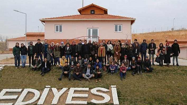 Gençler, Projeleri Yerinde İncelediler.
