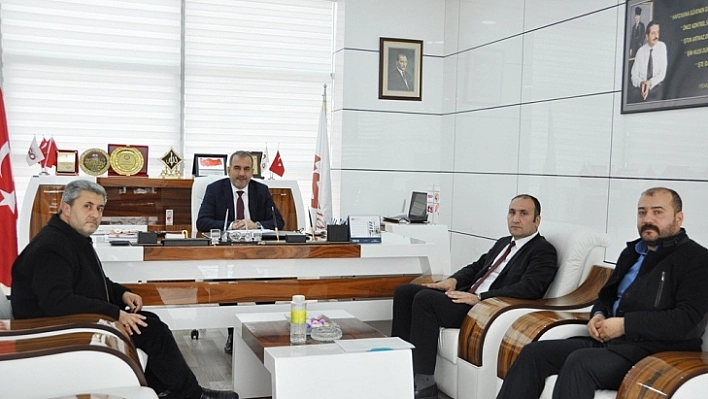 Saraç'tan, Başkan Alan'a Ziyaret