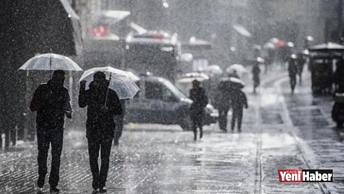 Meteoroloji'den 5 İl İçin Yağış Uyarısı!