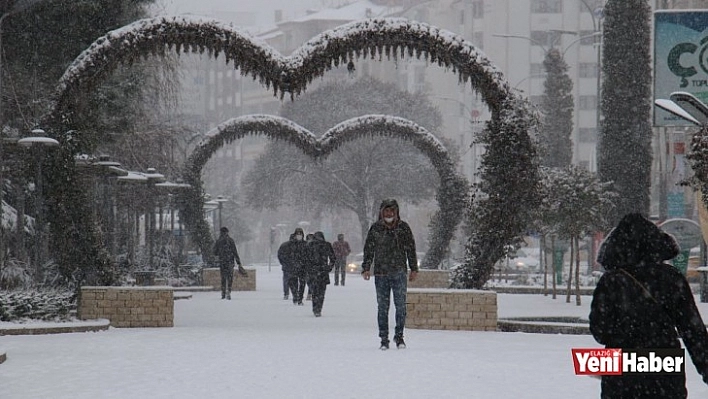 Meteorolojiden Yoğun Kar Yağışı Uyarısı