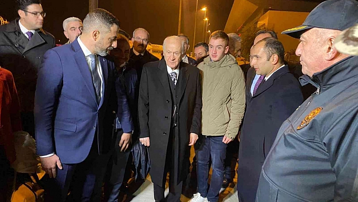 Bahçeli Elazığ'a Geldi!