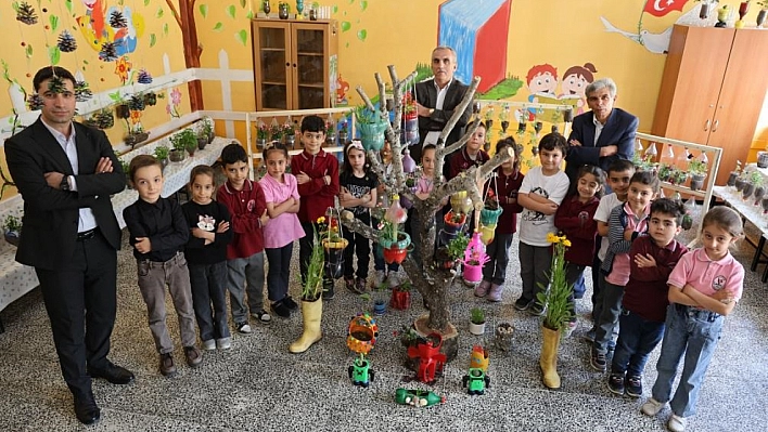 Minik Öğrencilerden Doğaya Katkı