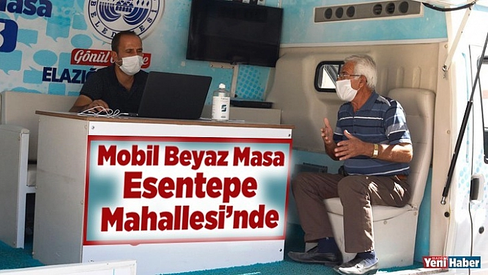 Mobil Beyaz Masa Esentepe Mahallesi'nde