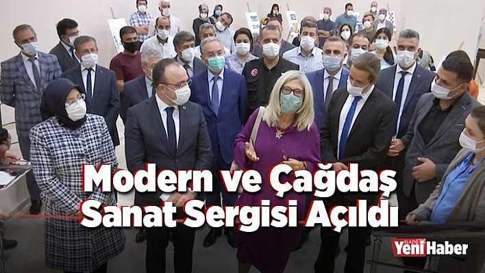 Modern ve Çağdaş Sanat Sergisi Açıldı