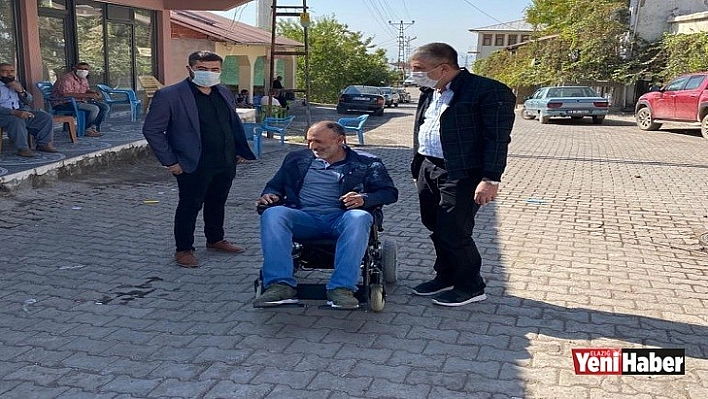 Osmanlı Turan Ocakları Tekerlekli Sandalye Dağıttı