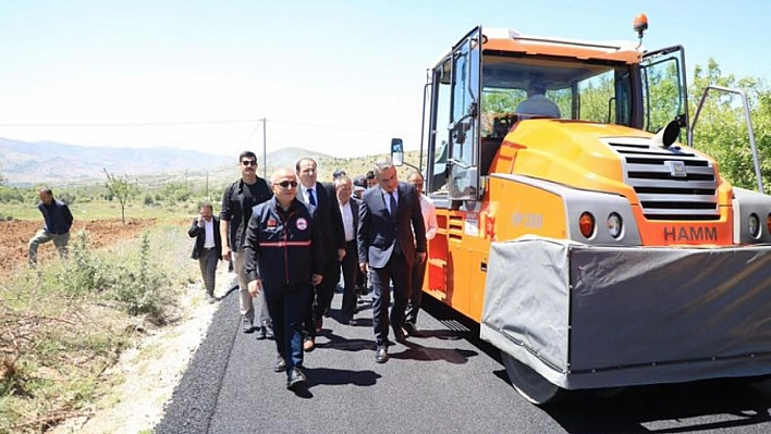 Özel İdare Asfalt Sezonunu Açtı