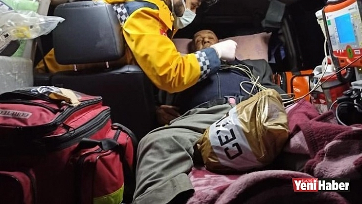 Paletli Ambulans Ekibi Hayat Kurtardı