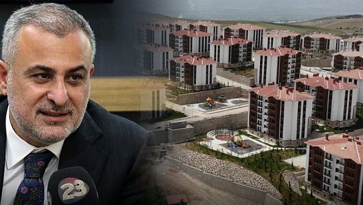 Palu'da 362 Adet Konut Yapılacak