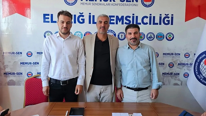 Palu Eğitim-Bir-Sen'de Görev Değişimi