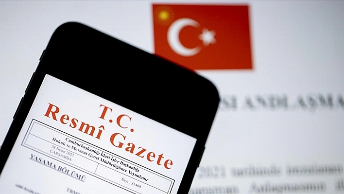 Resmi Gazetede Yayımlandı!