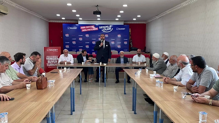 Saadet Partisi'nde Bayramlaşma Töreni