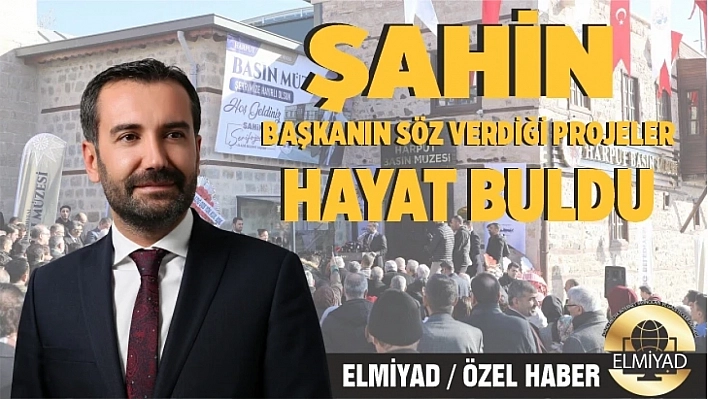 Söz Verilen Projeler Hayat Buluyor