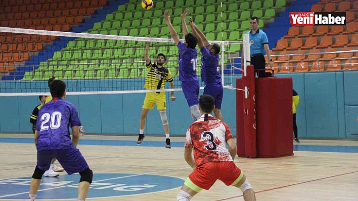 Üniversiteler Voleybol Erkekler 1. Lig Grup Birinciliği maçları Elazığ'da