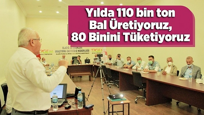 Yılda 110 bin ton bal üretiyoruz, 80 binini tüketiyoruz