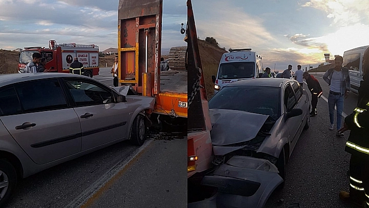 Elazığ'da Trafik Kazası!