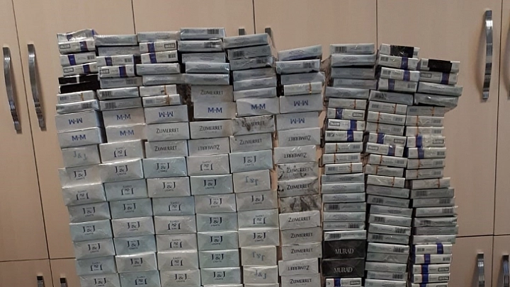 Bin 940 Paket Kaçak Sigara Ele Geçirildi