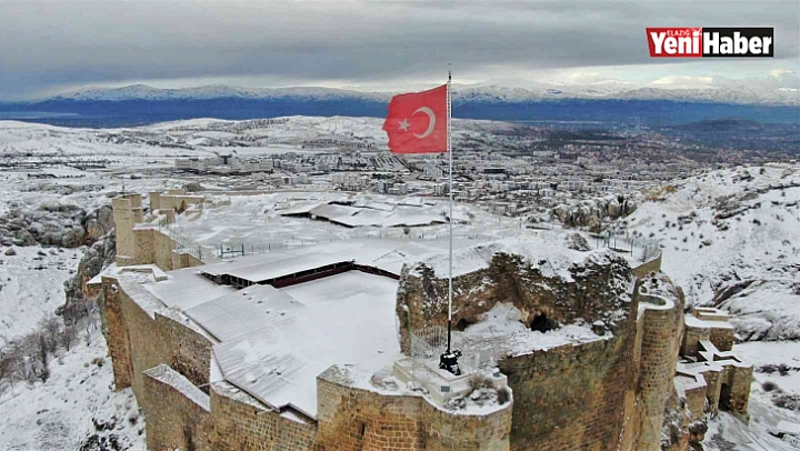 Medeniyetlerin Beşiği Harput Beyaza Büründü