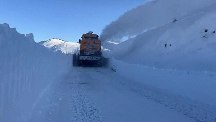 Elazığ'da 93 Köy Yolu Ulaşıma Kapalı
