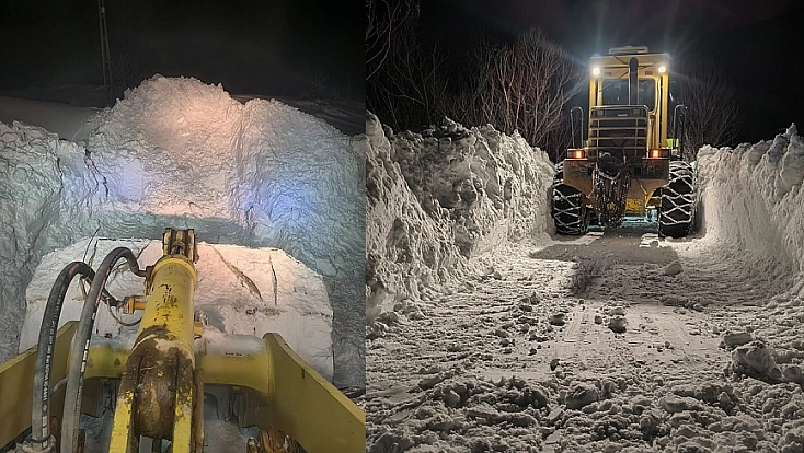 Kar Kalınlığı 1 Metreyi Geçti