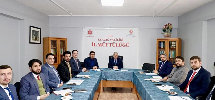 Elazığ'da  İlçe Müftüleri Biraraya Geldi