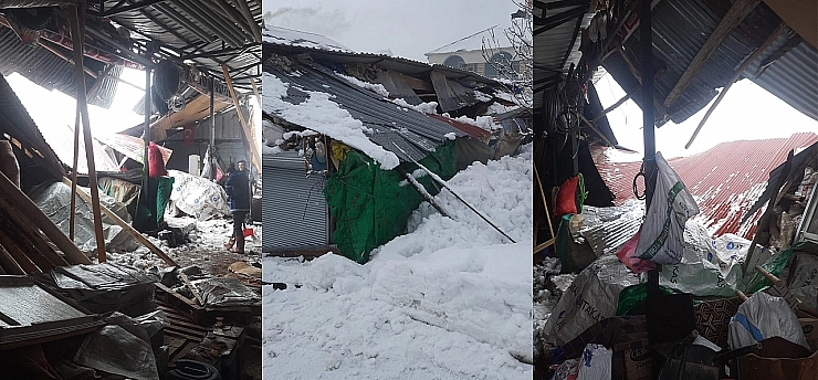 Fırtına Büyük Hasara Yol Açtı