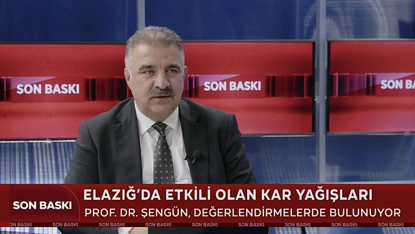 'Elazığ'da 76 Yılın En Yoğun 24 Saatlik Kar Yağışı'